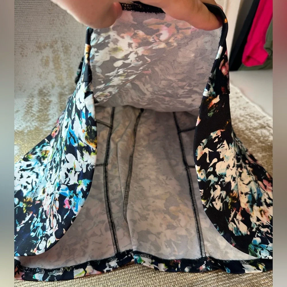 THE LIMITED Sleeveless Black Multicolor Dress | Size 0